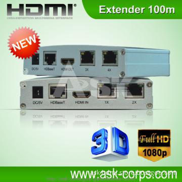 New HDMI Extender to 100M by cat5e/6E cable